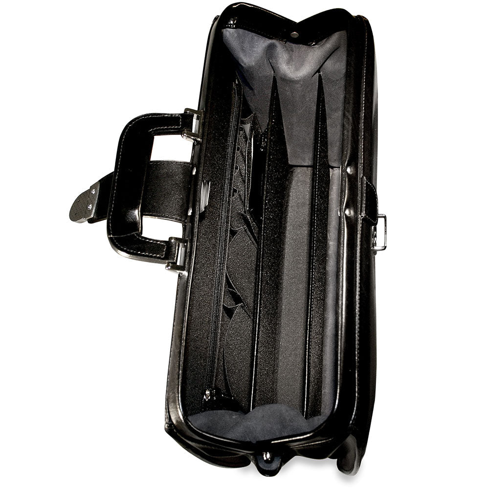 Elements Classic Leather Briefbag #4505 Black Interior