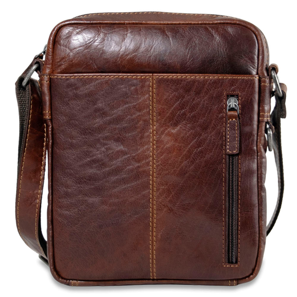 Voyager Slim Crossbody w/Zippered Front Pocket