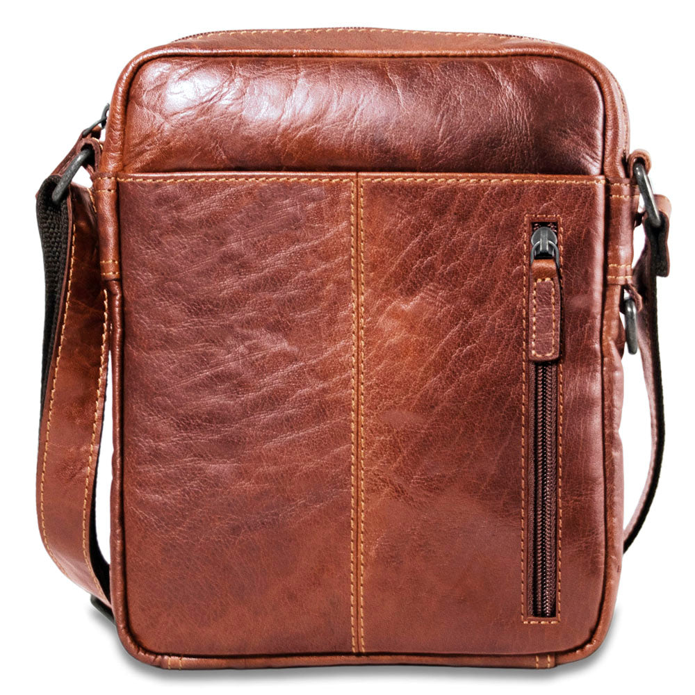 Voyager Slim Crossbody w/Zippered Front Pocket