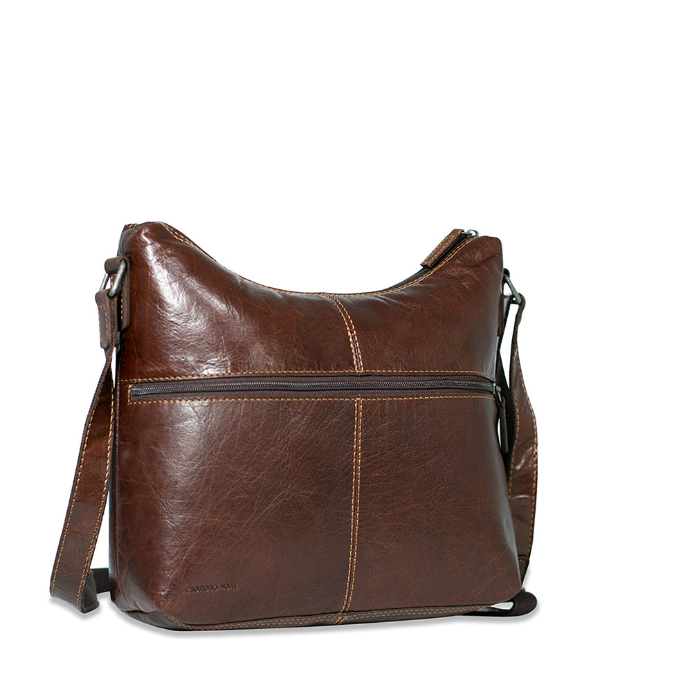 Voyager Uptown Hobo Bag w/Large Front Pocket