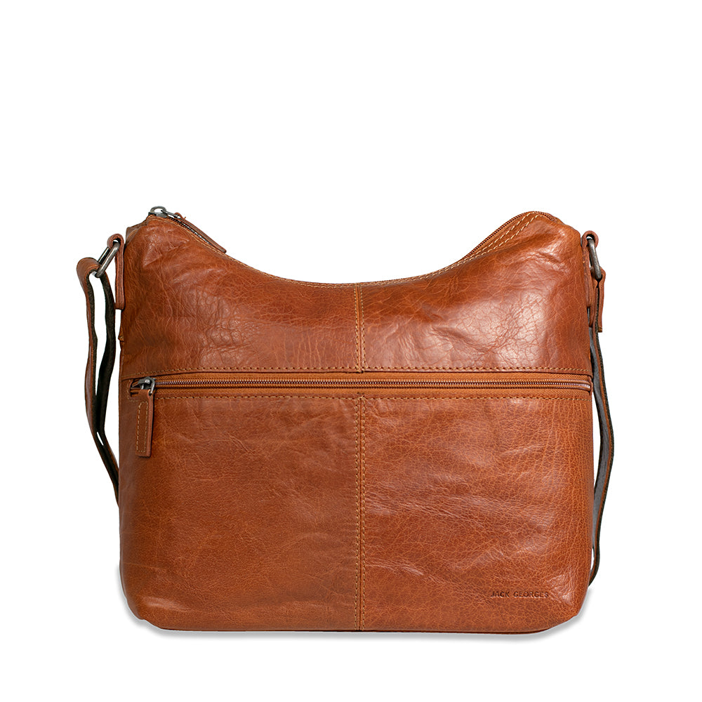 Voyager Uptown Hobo Bag w/Large Front Pocket