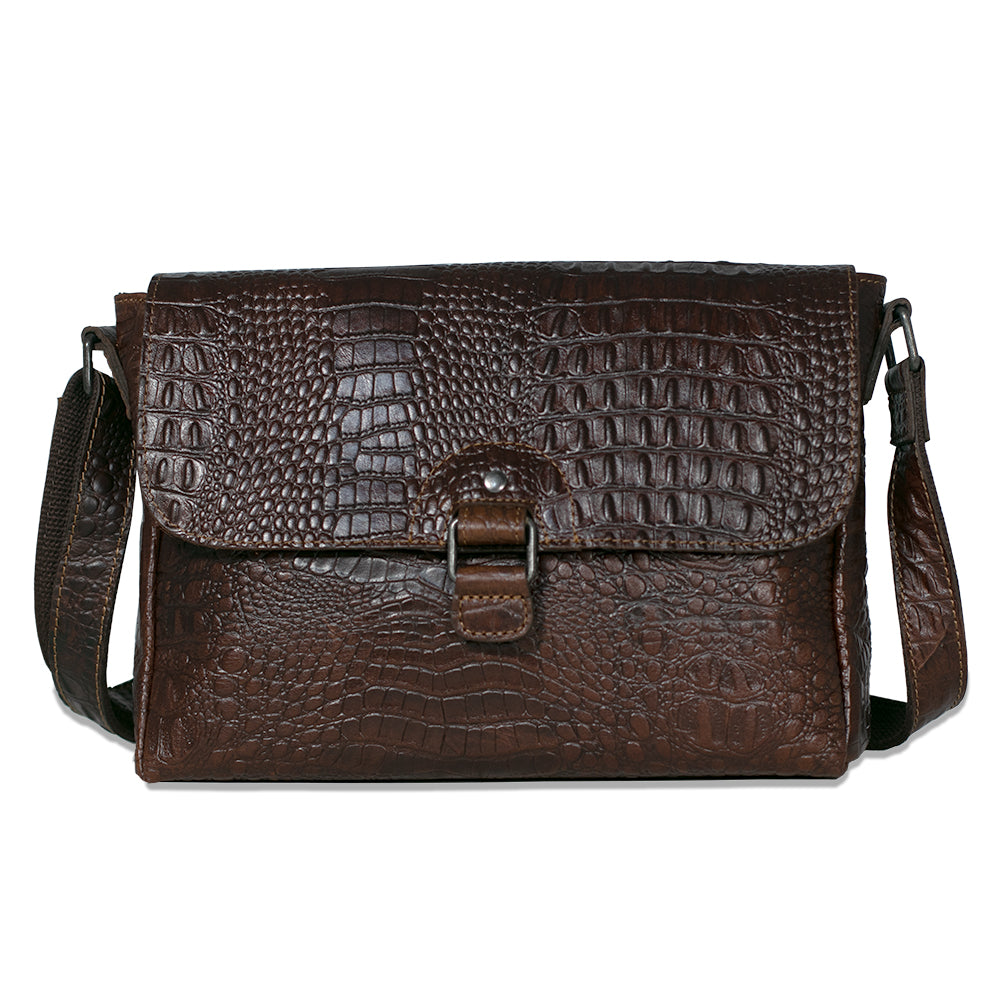 Hornback Croco Olivia Crossbody Bag