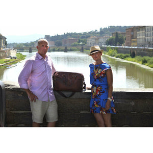 Voyager Day Bag/Duffle #7318 Brown Lifestyle 3